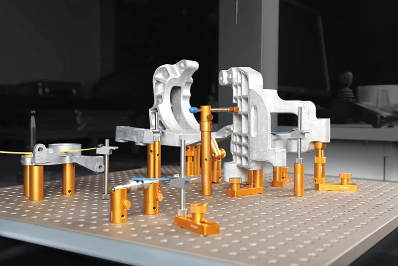 Máy đo 3D CMM, Gá mẫu, CMM fixtures